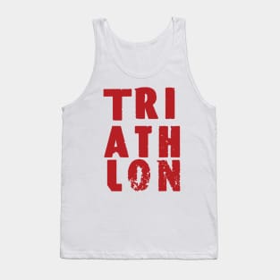 Triathlon / triathlon / swim / bike /run Tank Top